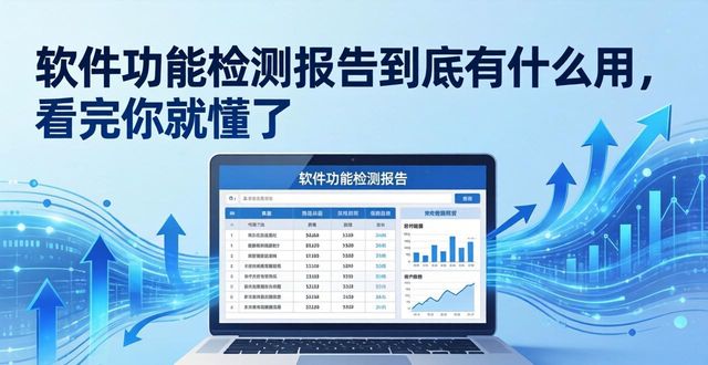 软件功能检测报告实用价值_软件功能检测报告核心内容_软件功能检测报告